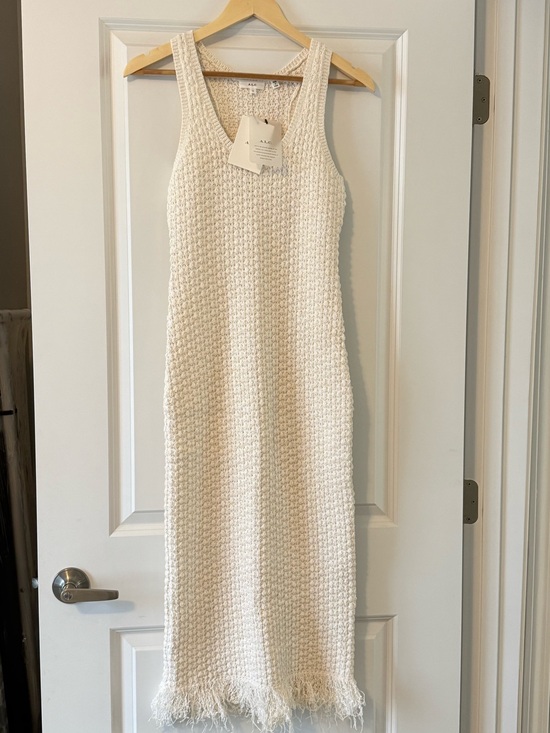 A.L.C. Dresses & Skirts - A.L.C. Clementine Knit Maxi Dress with Fringe Hem